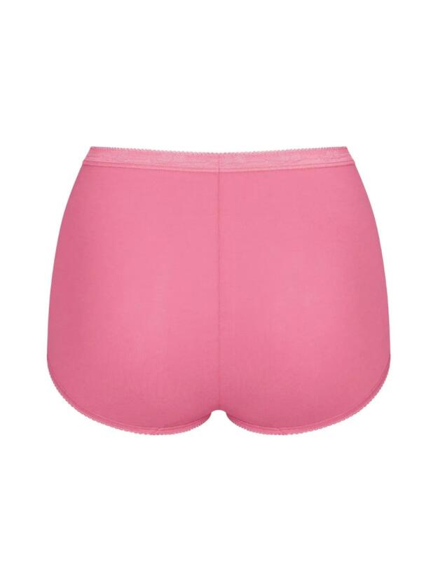 Sloggi Basic+ Maxi Briefs 4 Pack White/Pink/Purple/Cream