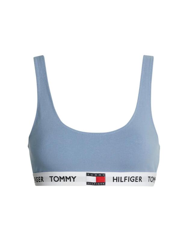 Tommy Hilfiger Tommy 85 Cotton Bralette Moon Blue