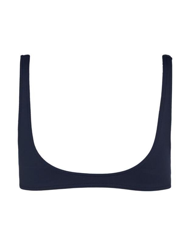 Tommy Hilfiger TJ Heritage Scoop Bralette Bikini Top Dark Night Navy