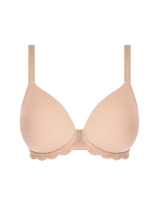 Freya Expression Underwired Demi Plunge Natural Beige