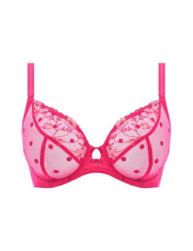 Freya Awakening Plunge Bra Red