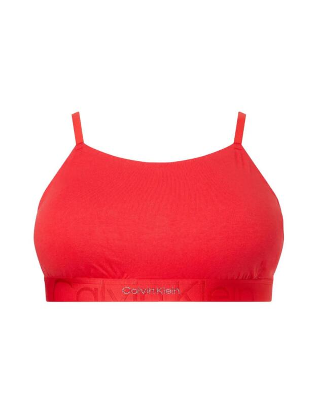 Calvin Klein Embossed Icon Holiday Unlined Bralette Exact