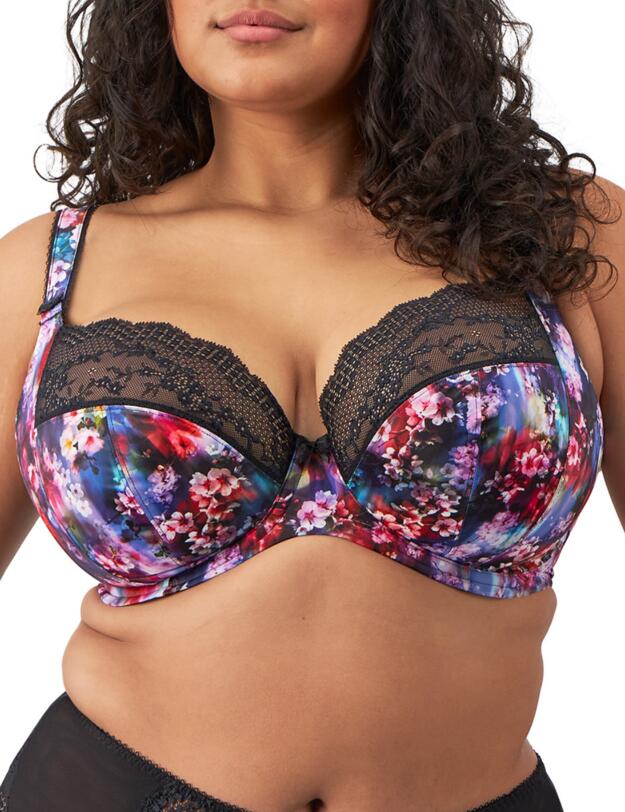 Elomi Lucie Underwired Plunge Bra Cherry Blossom