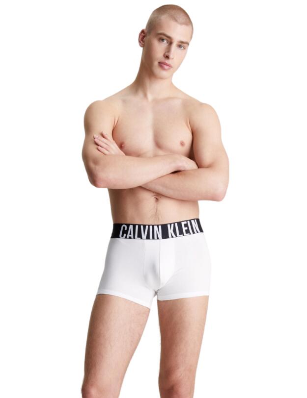 Calvin Klein Intense Power Trunks 3 Pack Black/Grey Heather/White