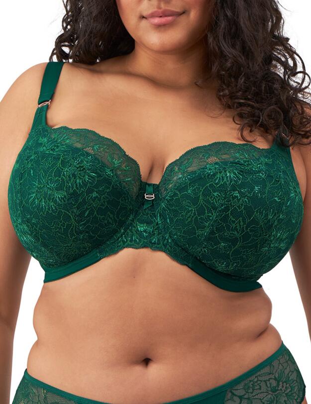 Elomi Brianna Padded Half Cup Bra Rainforest