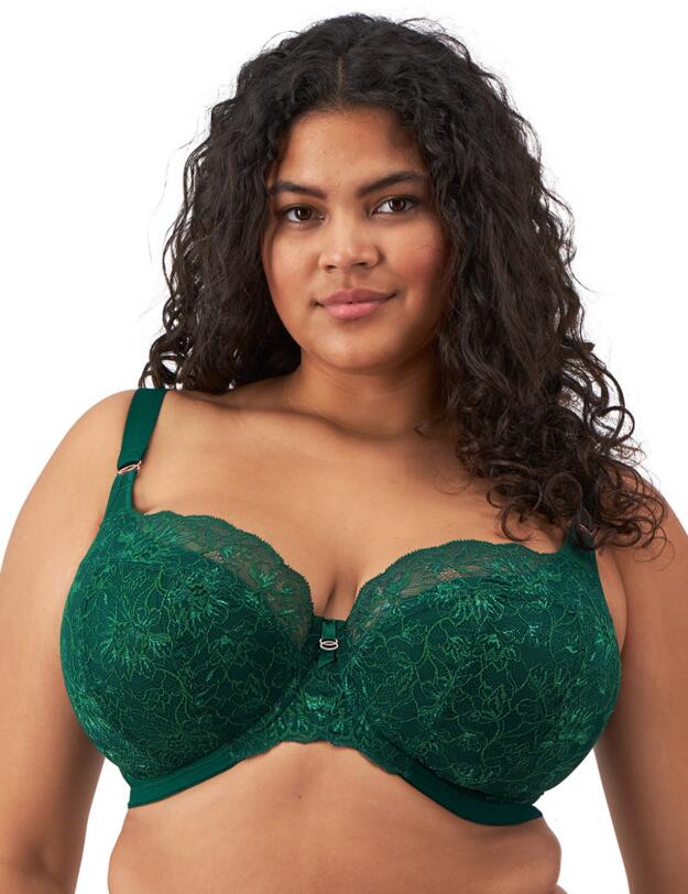 Elomi Brianna Padded Half Cup Bra Rainforest