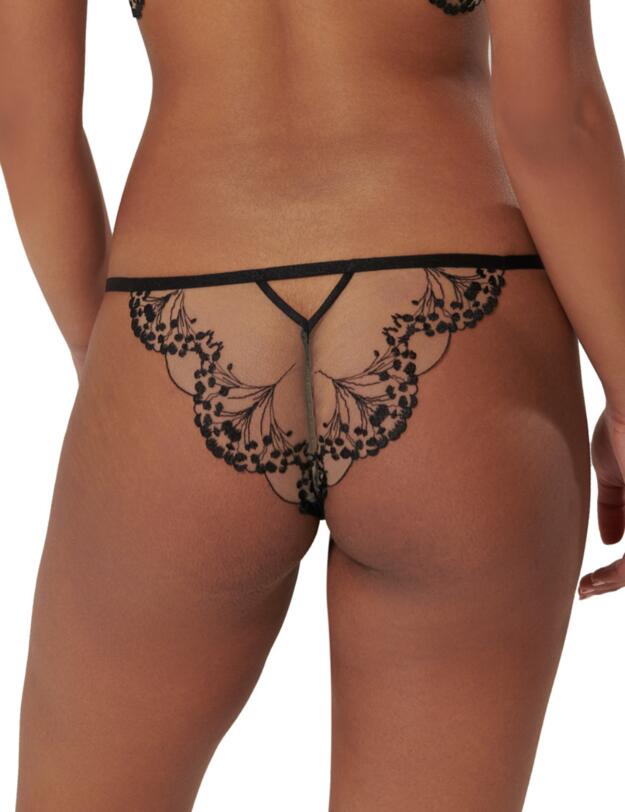 Bluebella Marisa Brief Black/Sheer 