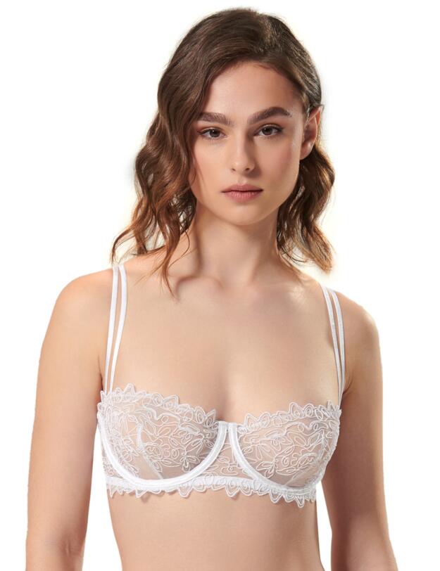 Bluebella Audrey Wired Bra White 