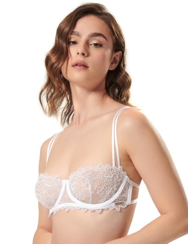 Bluebella Audrey Wired Bra White 