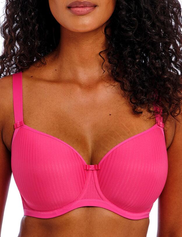 Freya Idol Moulded Balcony T Shirt Bra Hot Pink