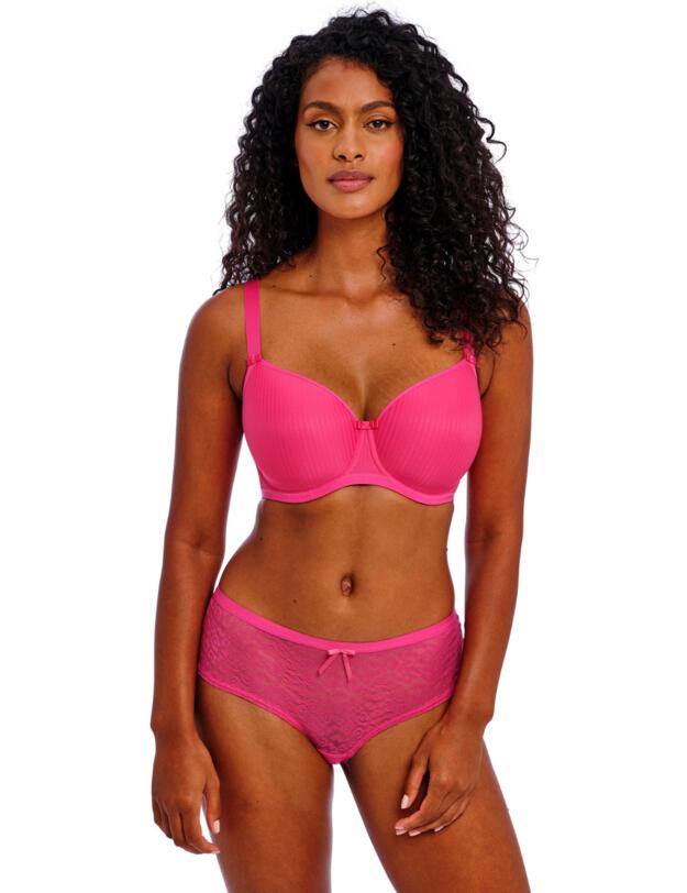 Freya Idol Moulded Balcony T Shirt Bra Hot Pink