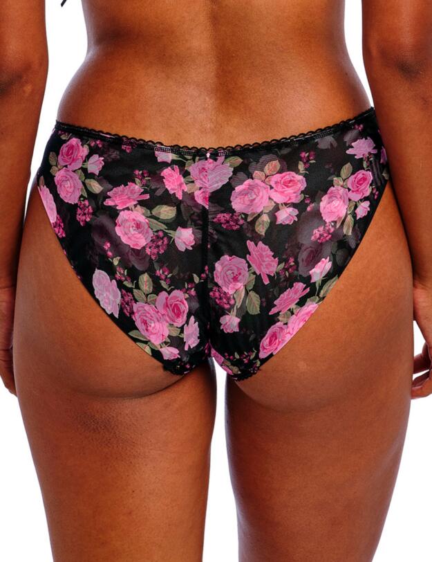 Freya Rose Blossom Brief Black Rose