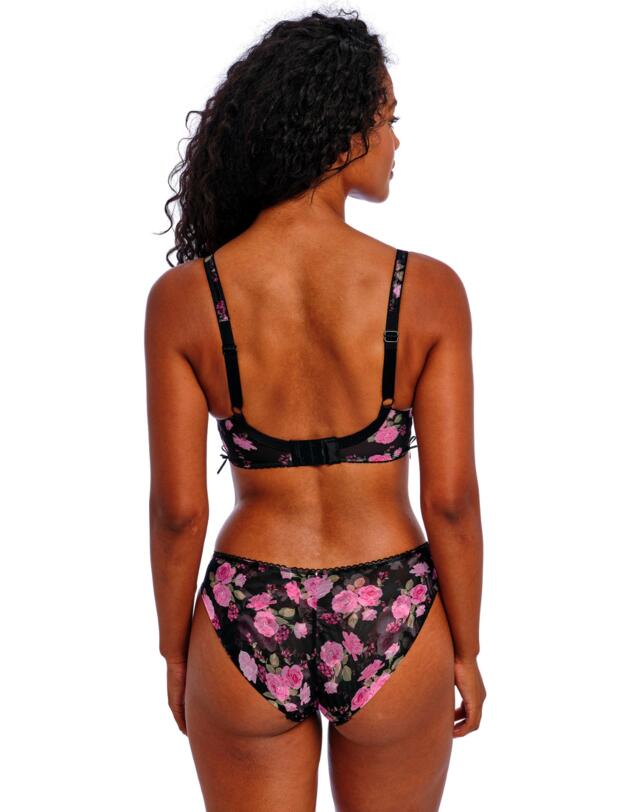 Freya Rose Blossom Brief Black Rose