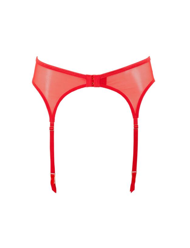 Bluebella Marseille Suspender Tomato Red