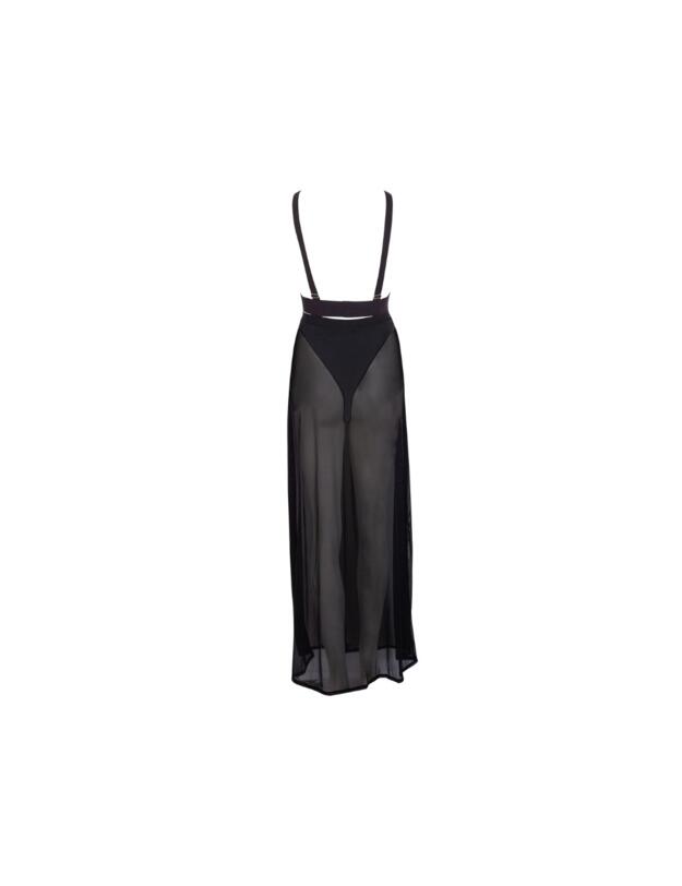 Bluebella Topaz Long Chemise Black 