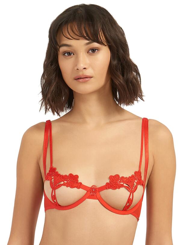 Bluebella Nova Wired Bra Tomato Red