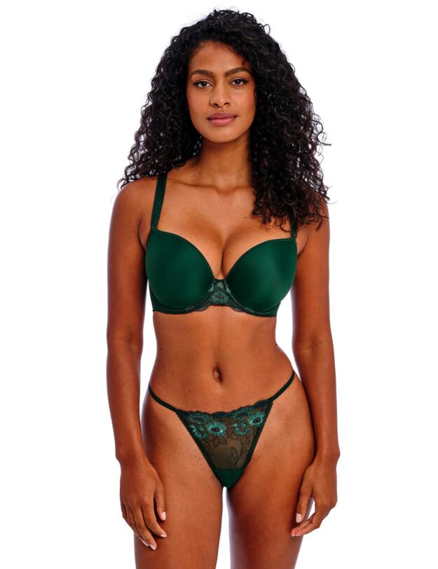 Freya Loveland Thong Deep Emerald