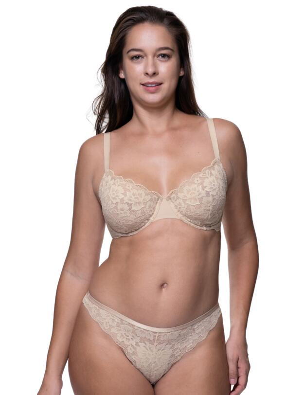 Dorina Rosa Non Padded Bra Beige 