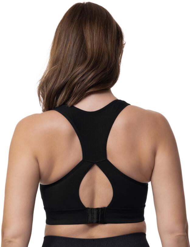 Dorina Race Lightly Padded Sports Bra Black 