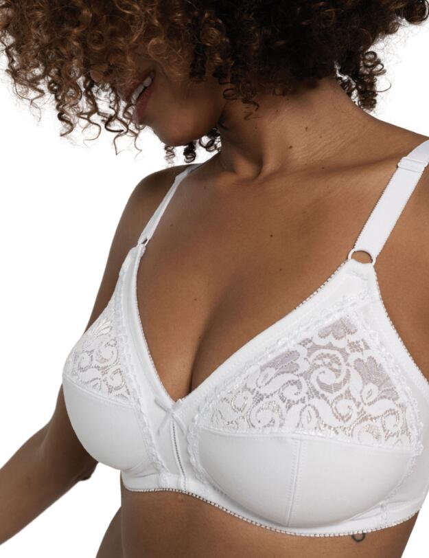 Dorina Monica Non Padded Bralette White