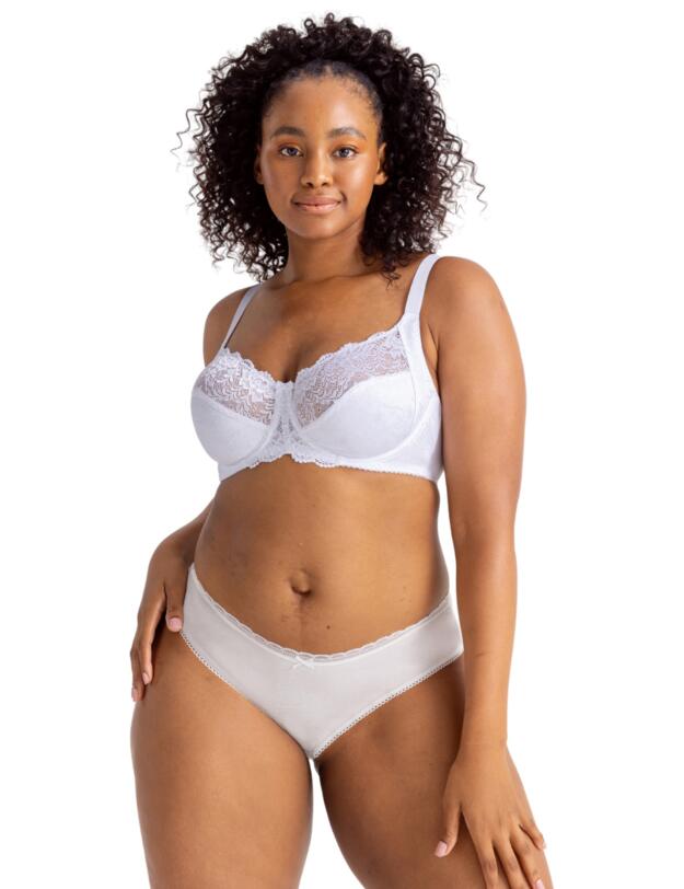 Dorina Philippa Non Padded Bra White