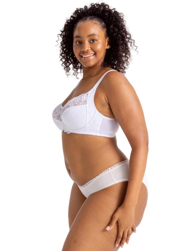 Dorina Philippa Non Padded Bra White 