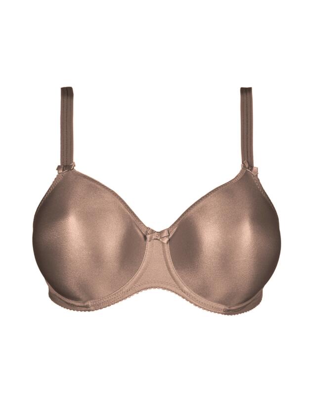 Prima Donna Satin Non Padded Full Cup Bra Ebony 