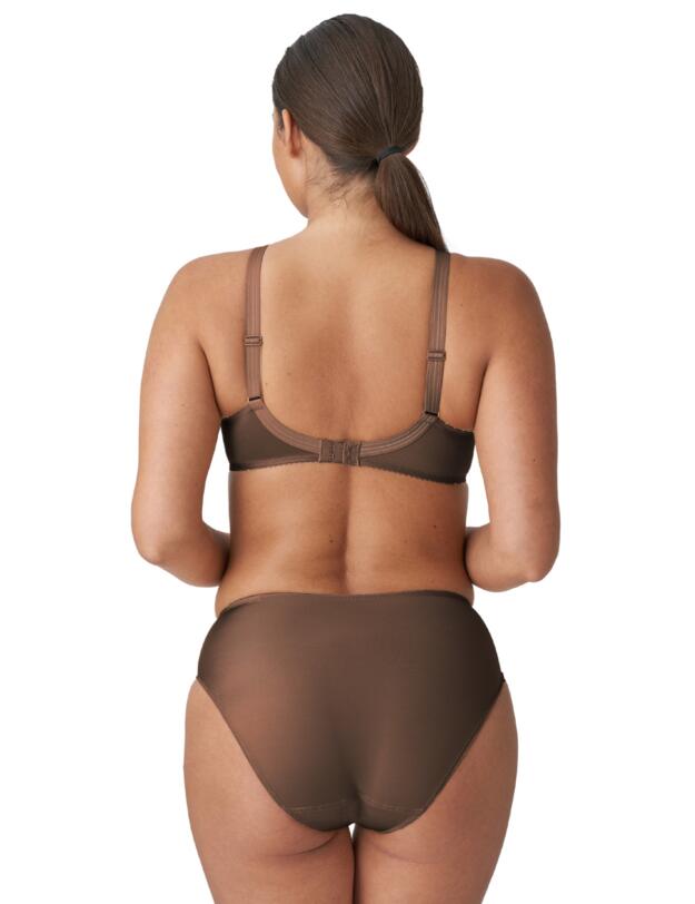 Prima Donna Satin Full Brief Ebony 
