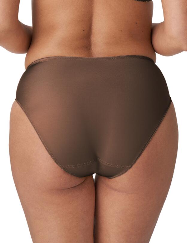Prima Donna Satin Full Brief Ebony 