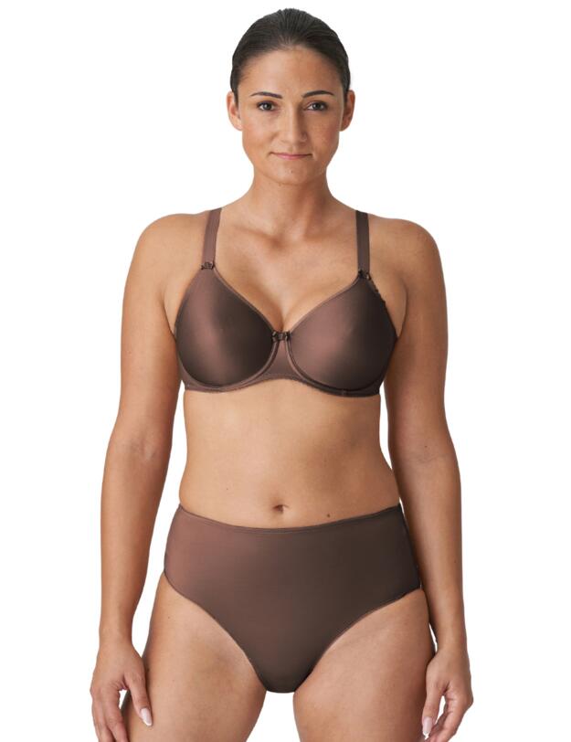 Prima Donna Satin Full Brief Ebony 