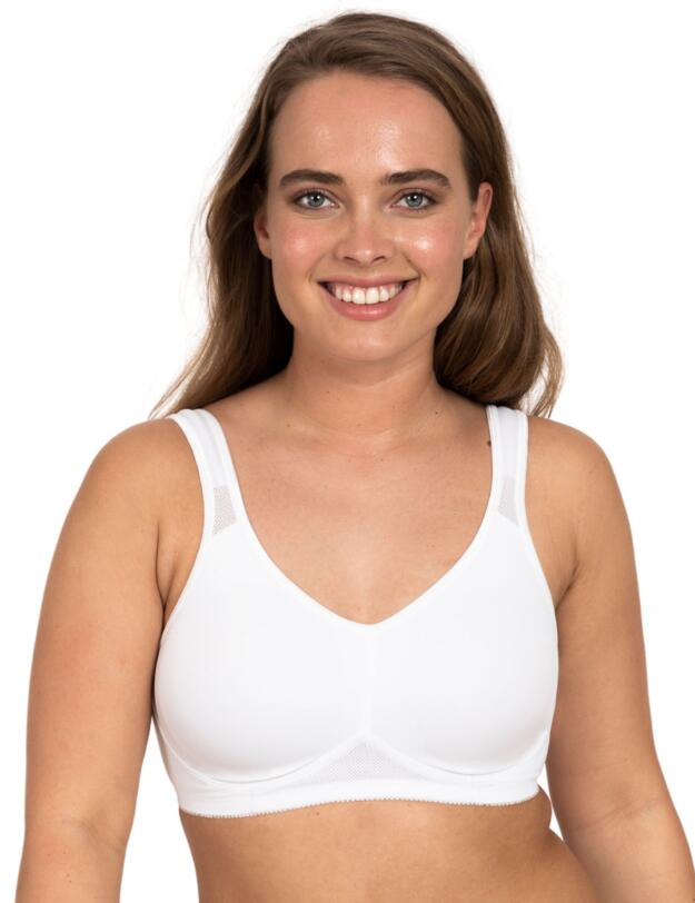 Dorina Flex Non Padded Sports Bra White 