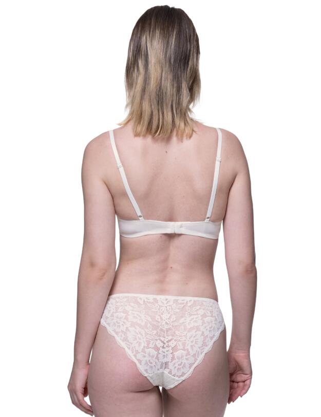 Dorina Rosa Push Up Plunge Bra Ivory 