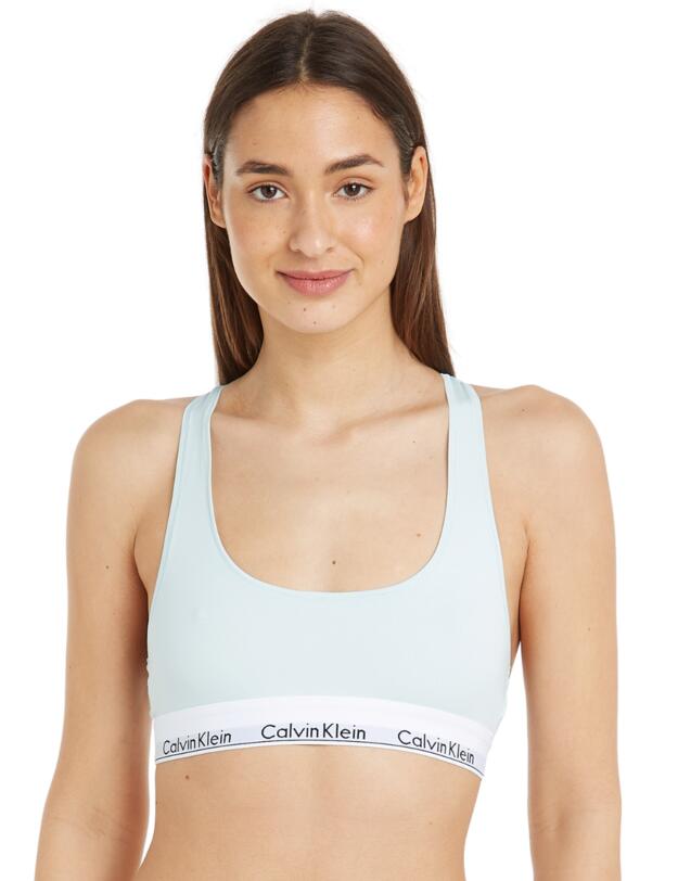 Calvin Klein Modern Cotton Unlined Bralette Island Reef