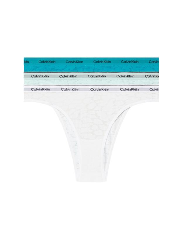 Calvin Klein Brazilian Brief 3 Pack Cool Breeze/ White / Icy Moon