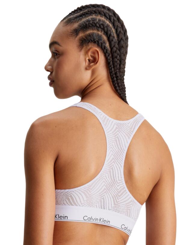 Calvin Klein Unlined Bralette Lavender Blue