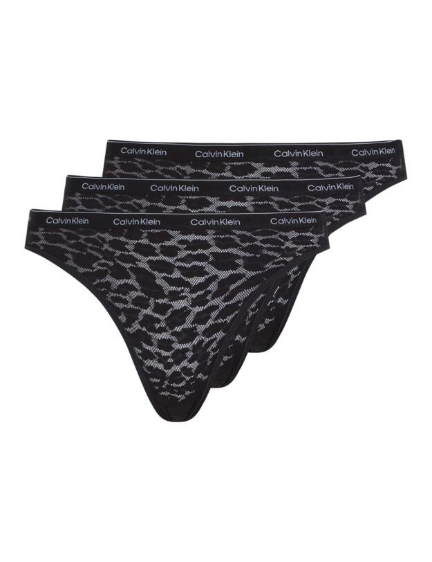 Calvin Klein Bikini Brief 3 Pack Black/ Black/ Black 