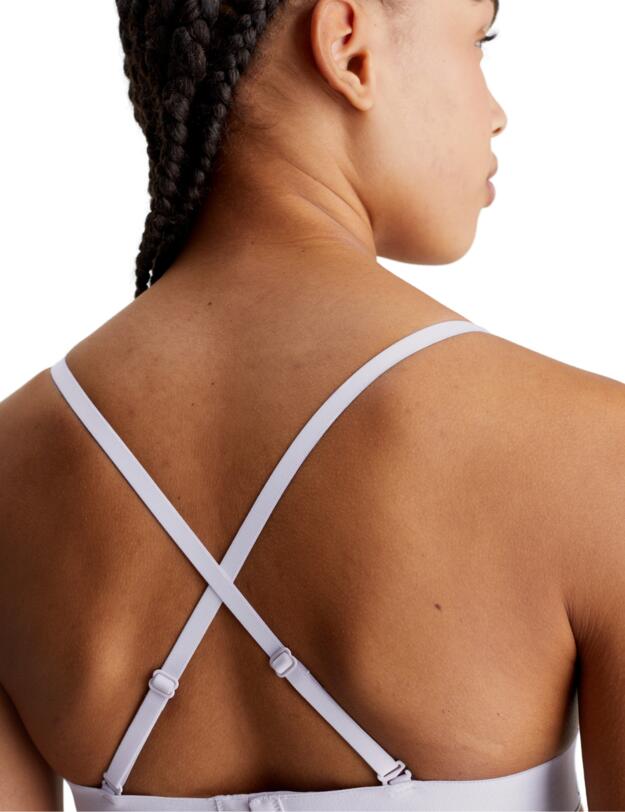 Calvin Klein Lightly Lined Triangle Bra Lavender Blue