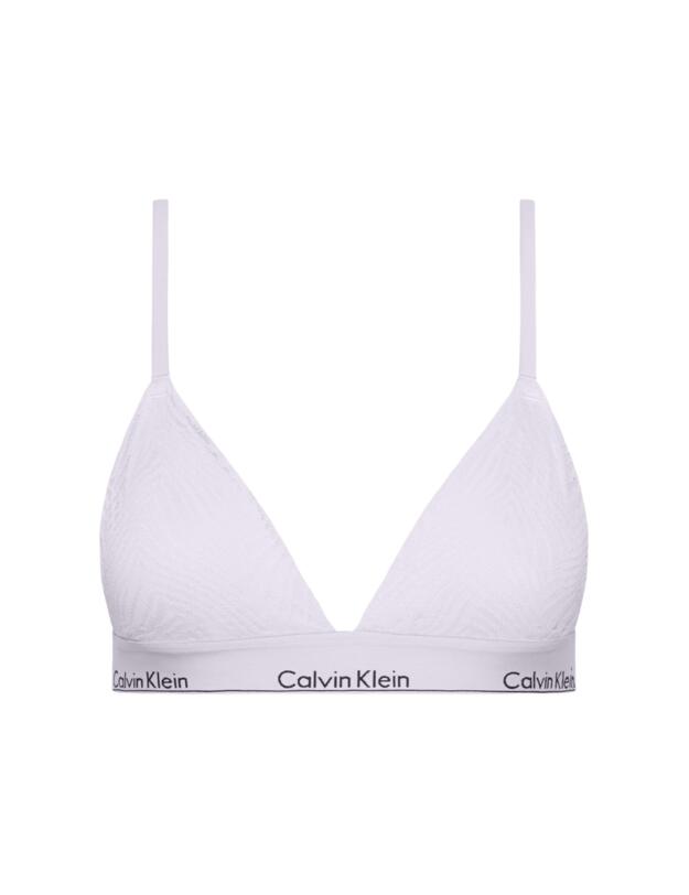Calvin Klein Lightly Lined Triangle Bra Lavender Blue