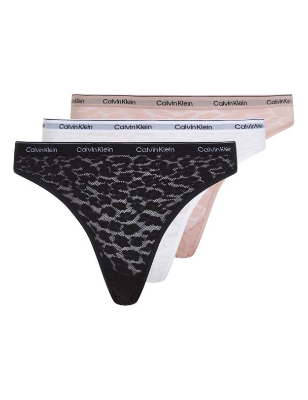 Calvin Klein Bikini Brief 3 Pack Black/ White/ Subdued