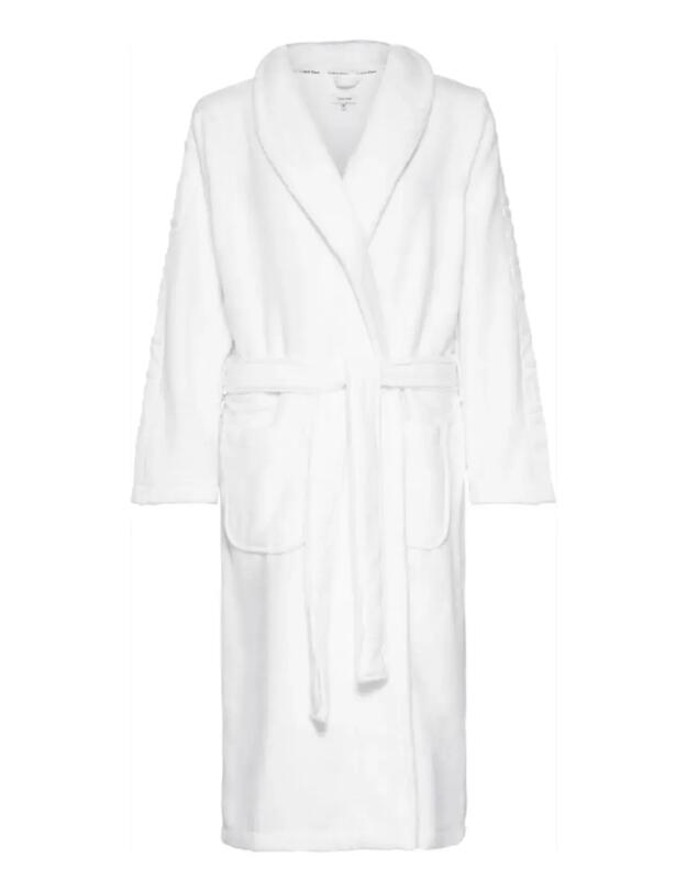 Calvin Klein Mens Robe White
