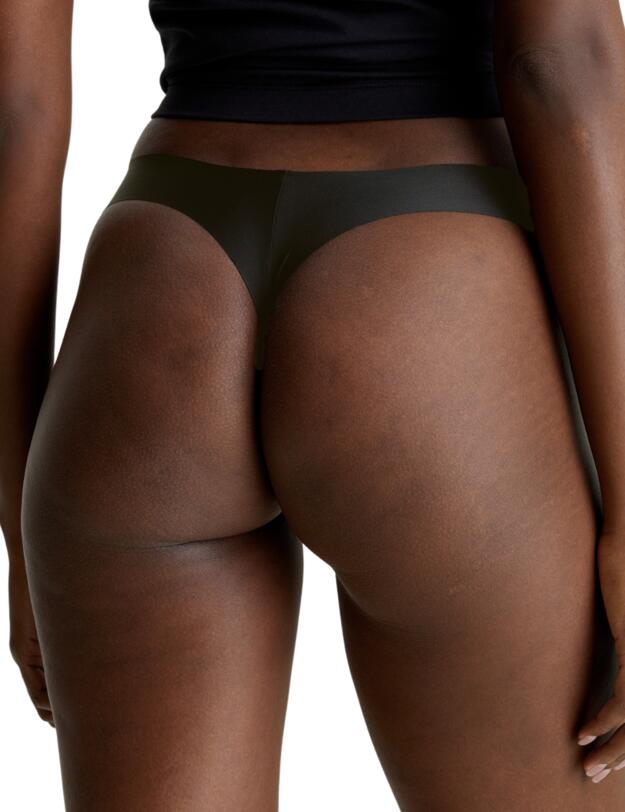 Calvin Klein 3 Pack Thongs Black/ Black/ Black
