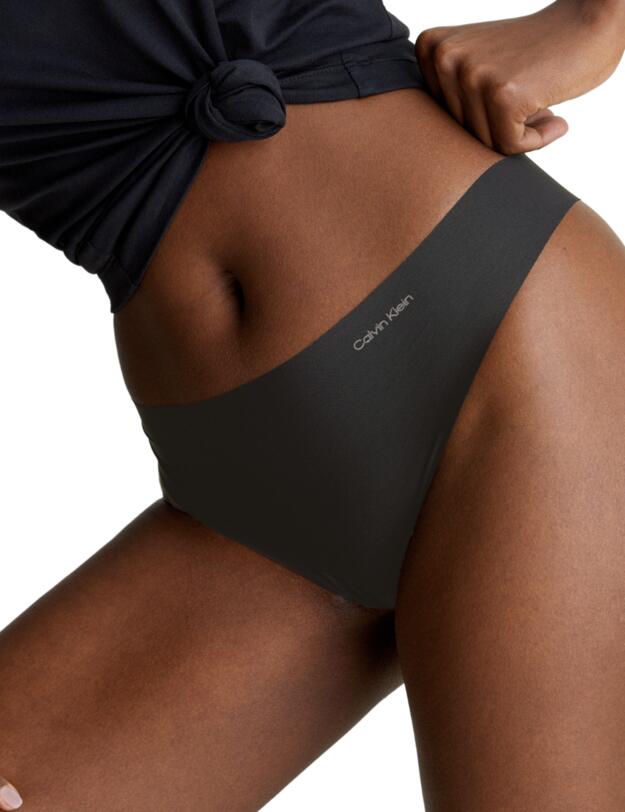 Calvin Klein 3 Pack Thongs Black/ Black/ Black