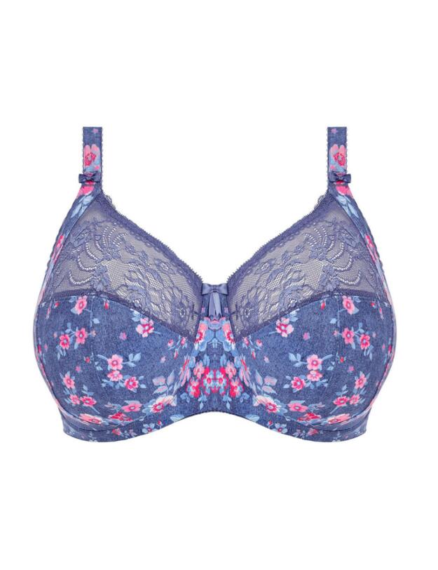 Elomi Morgan Full Cup Bra Denim Floral