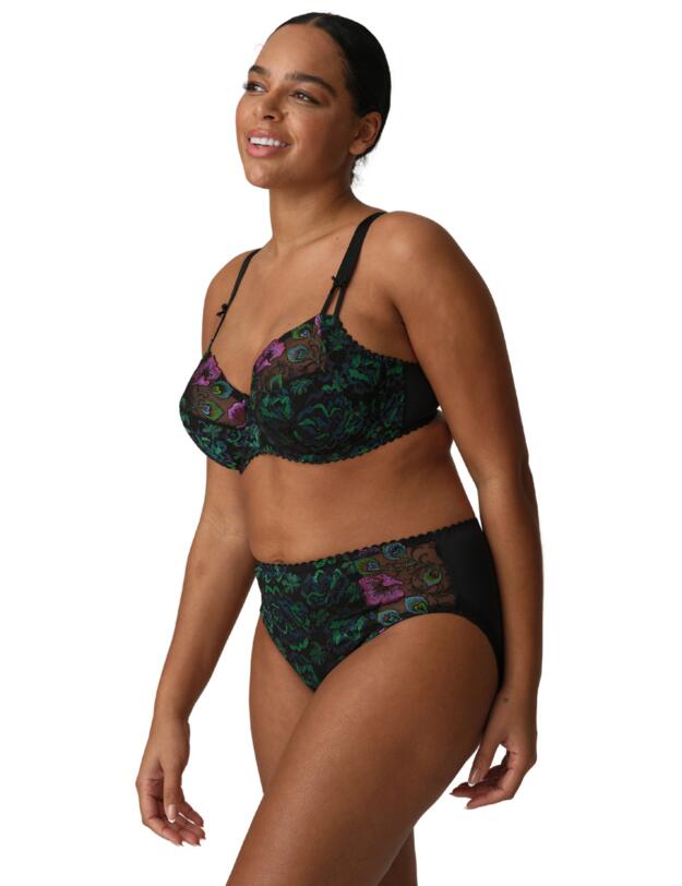  Prima Donna San Angel Full Brief Peacock Feather