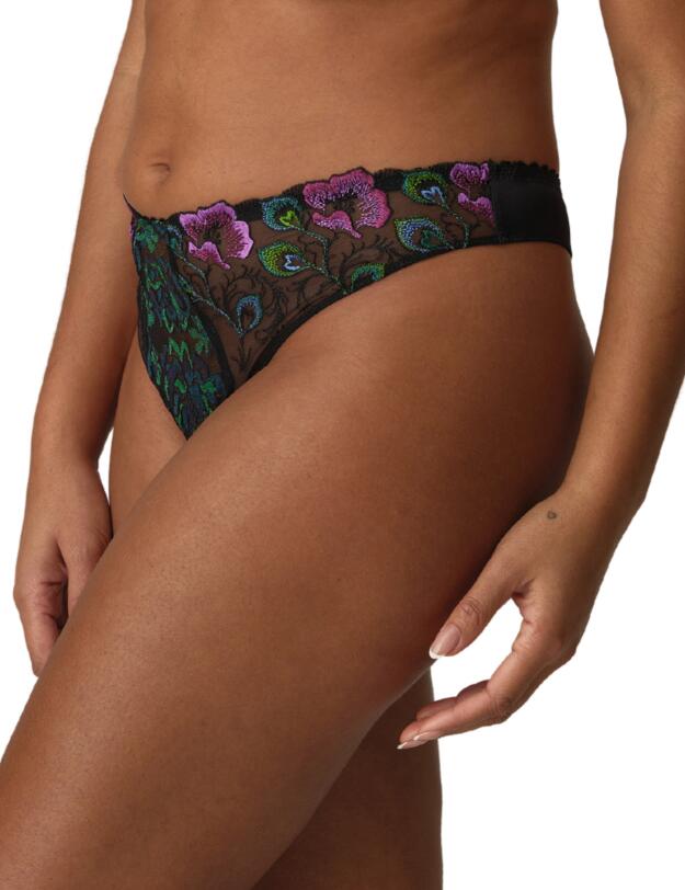 Prima Donna San Angel Thong Peacock Feather