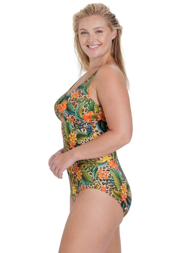 Miss Mary Of Sweden Amazonas Swimsuit Brown