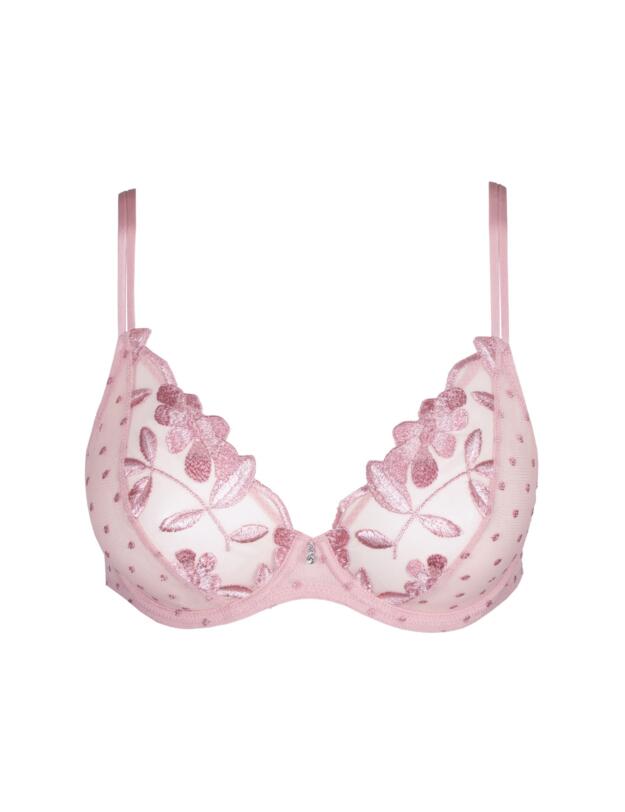 Marie Jo Agnes Plunge Bra Vintage Pink