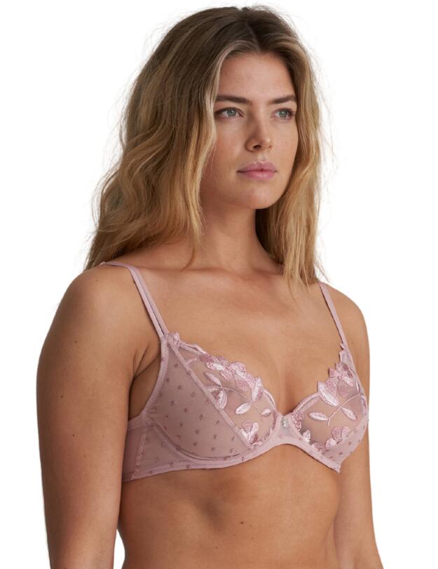 Marie Jo Agnes Plunge Bra Vintage Pink