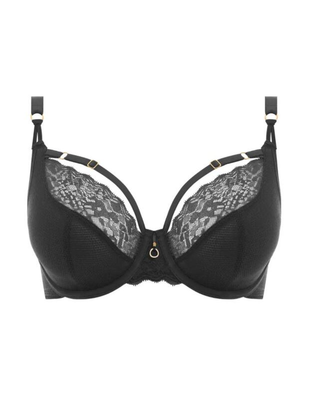 Freya Temptress Plunge Bra Black 