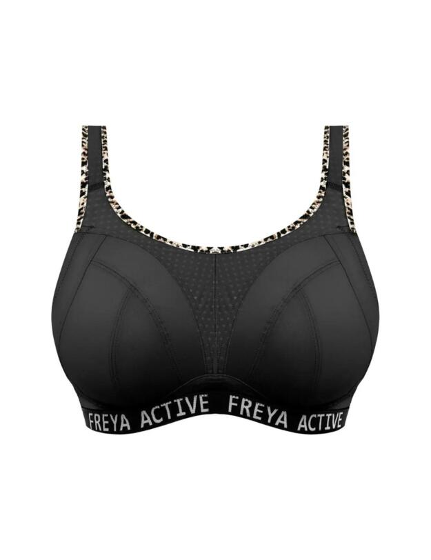 Freya Active Dynamic Sports Bra Pure Leopard Black